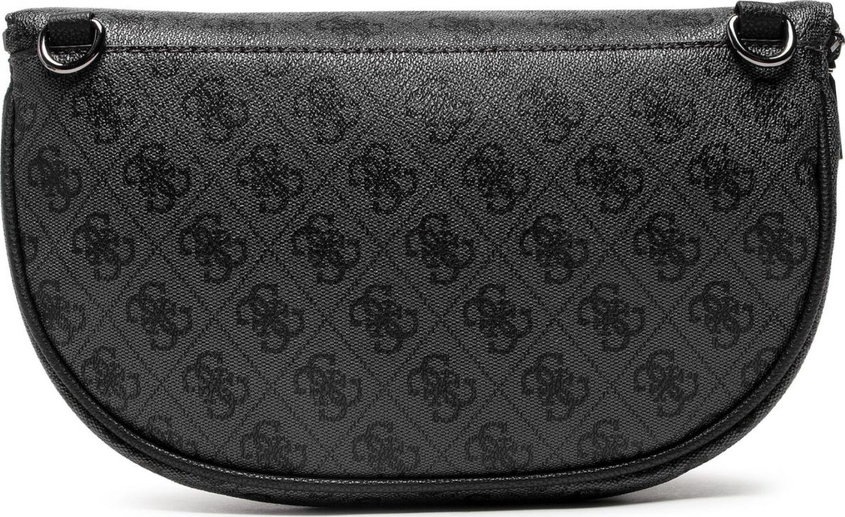 GUESS Τσαντάκι μέσης MANHATTAN MINI belt bag HWSM6994800 COAL LOGO Black