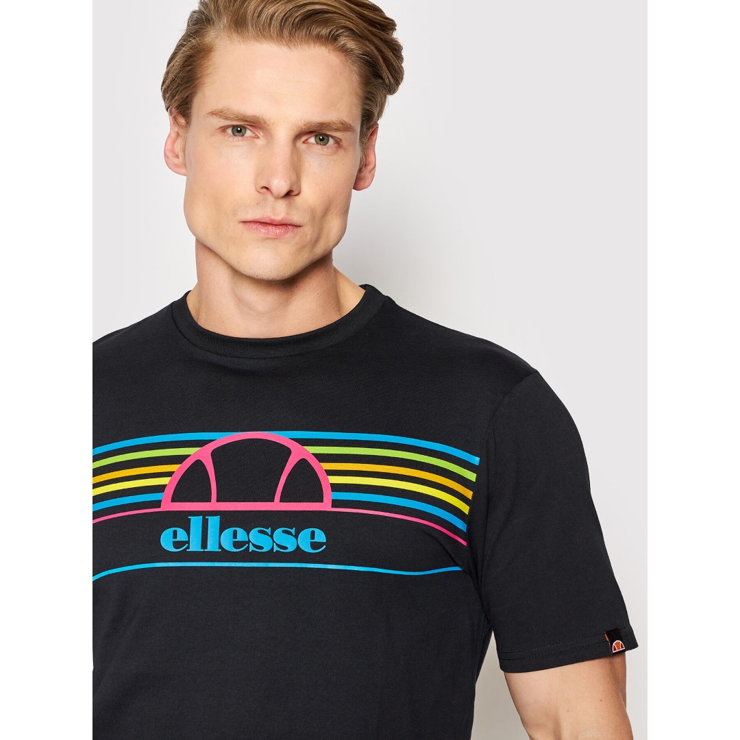 ELLESSE ACHTINI TEE T-SHIRT SHM13827-011 Black ELLESSE ACHTINI TEE T-SHIRT SHM13827-011 Black
