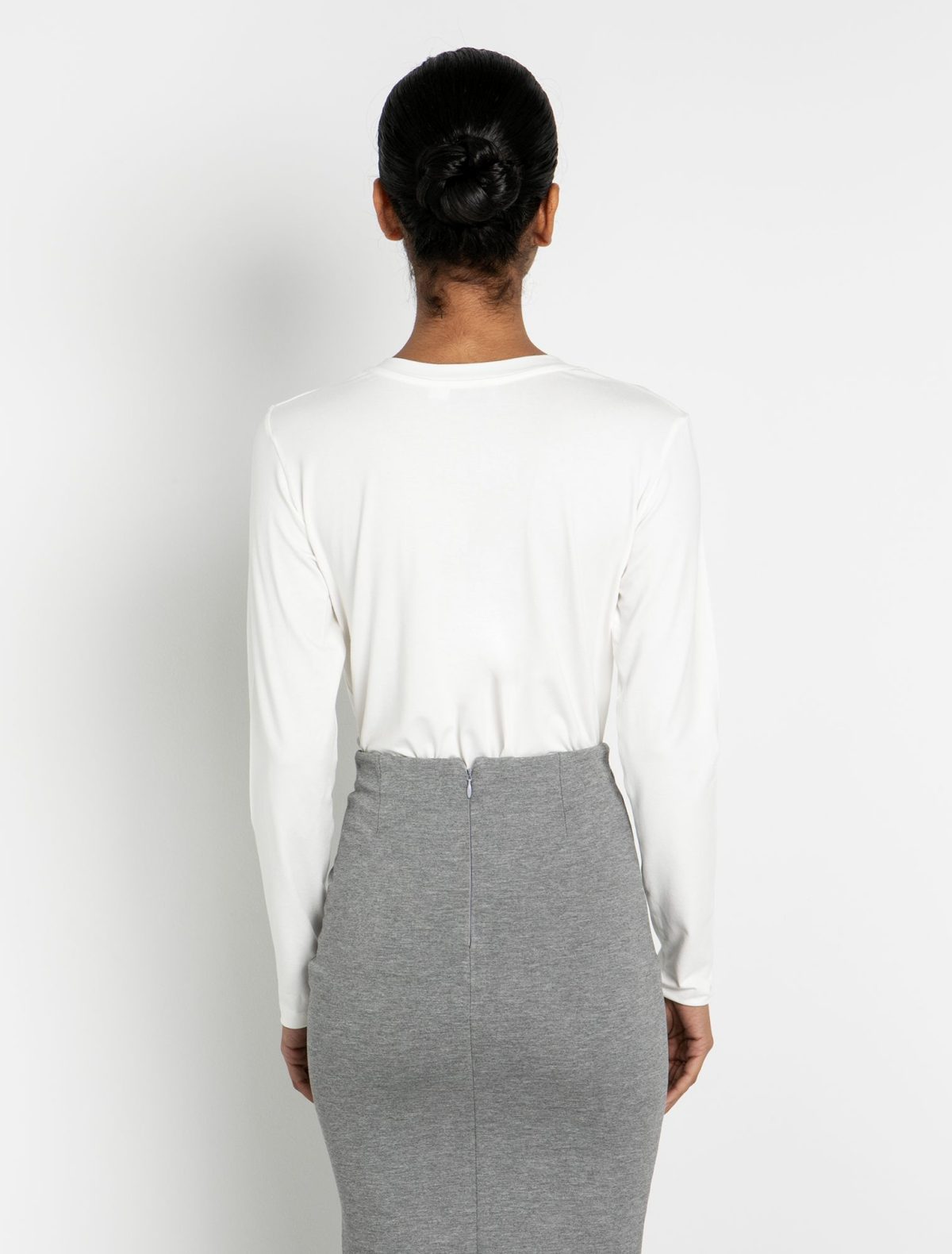 Toi&Moi Basic τοπ με V 80-6175-224-White/Λευκό