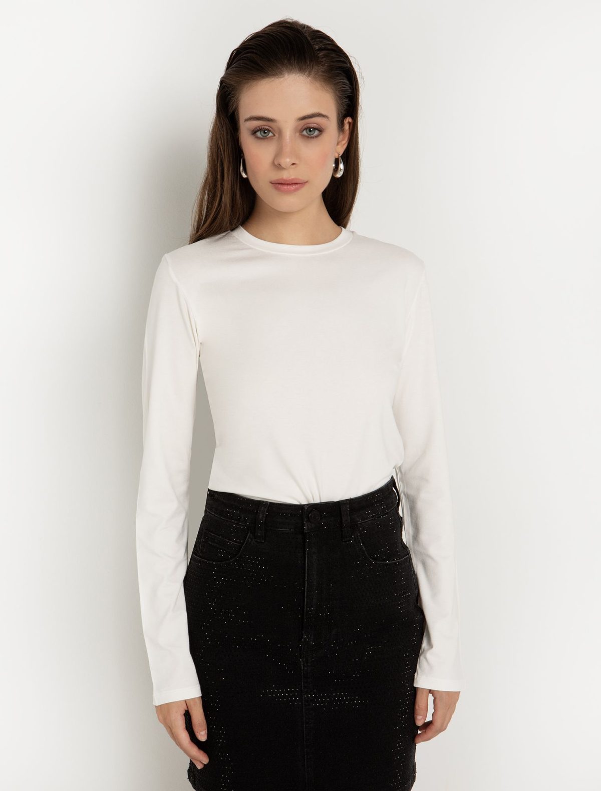 Toi&Moi Basic τοπ 80-6181-224-Off White/Υπόλευκο
