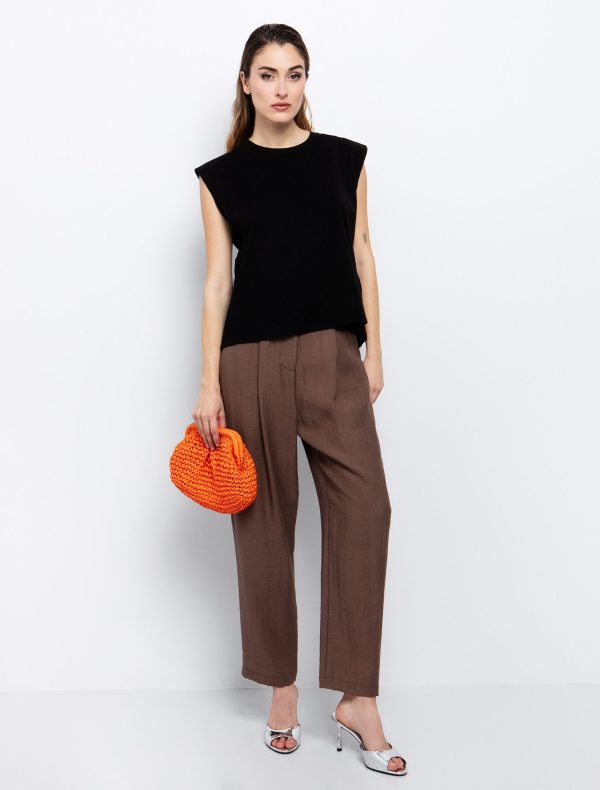 Toi&Moi Μπλούζα με φαρδύ μανίκι 80-6277-125-Black/Μαύρο