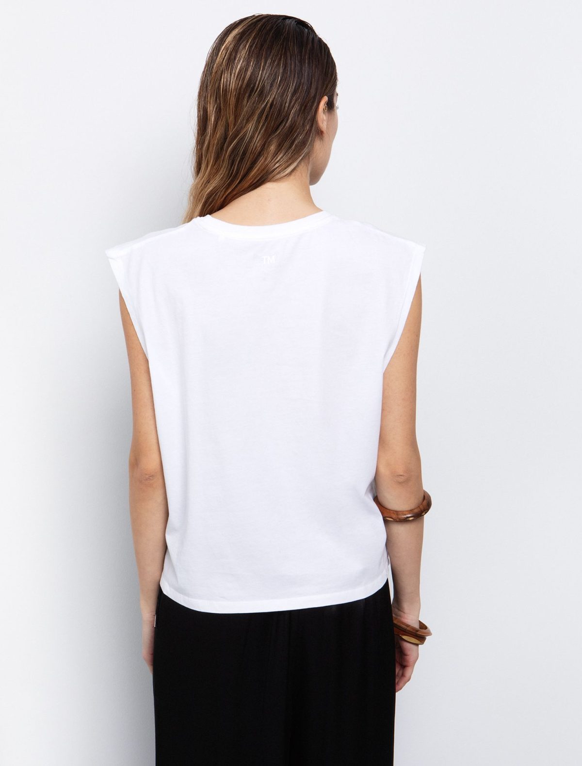 Toi&Moi Μπλούζα με φαρδύ μανίκι 80-6277-125-White/Λευκό