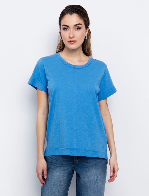 Toi&Moi T-shirt με ραφή στην πλάτη 80-6274-125-Sea Blue/Θαλασσί