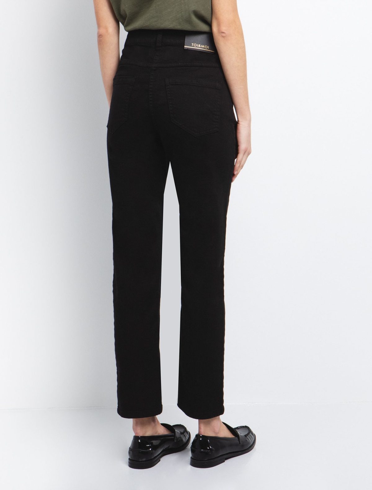 Toi&Moi Mid rise skinny τζιν 20-5353-125-Black/Μαύρο