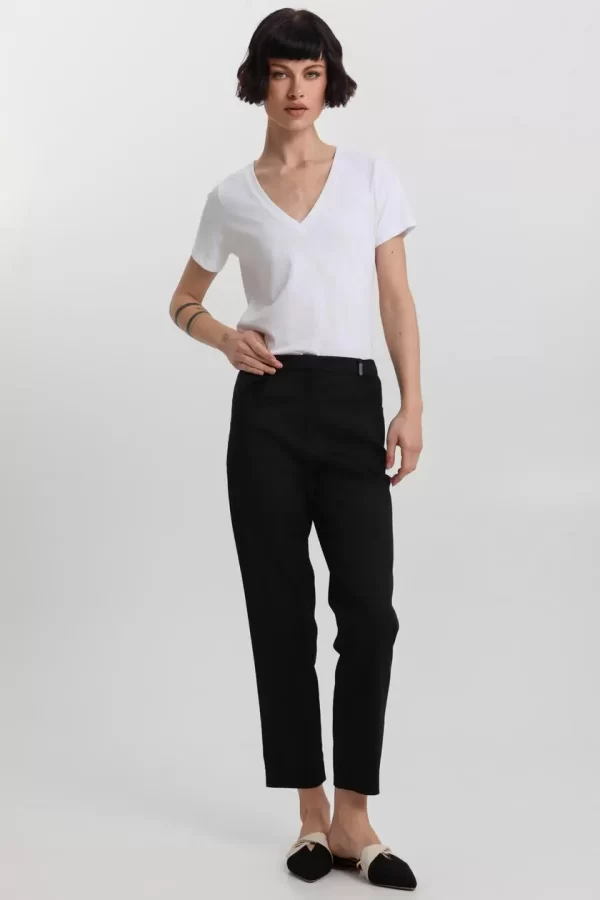Bill Cost Ίσιο Βαμβακερό Παντελόνι 10-060798-0-Black/Μαύρο