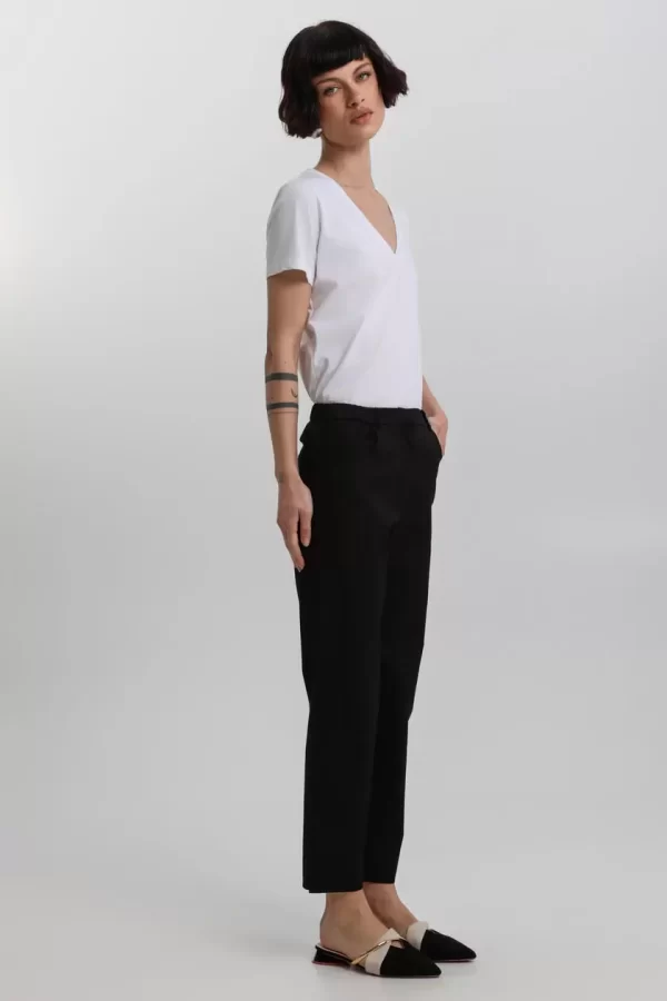 Bill Cost Ίσιο Βαμβακερό Παντελόνι 10-060798-0-Black/Μαύρο