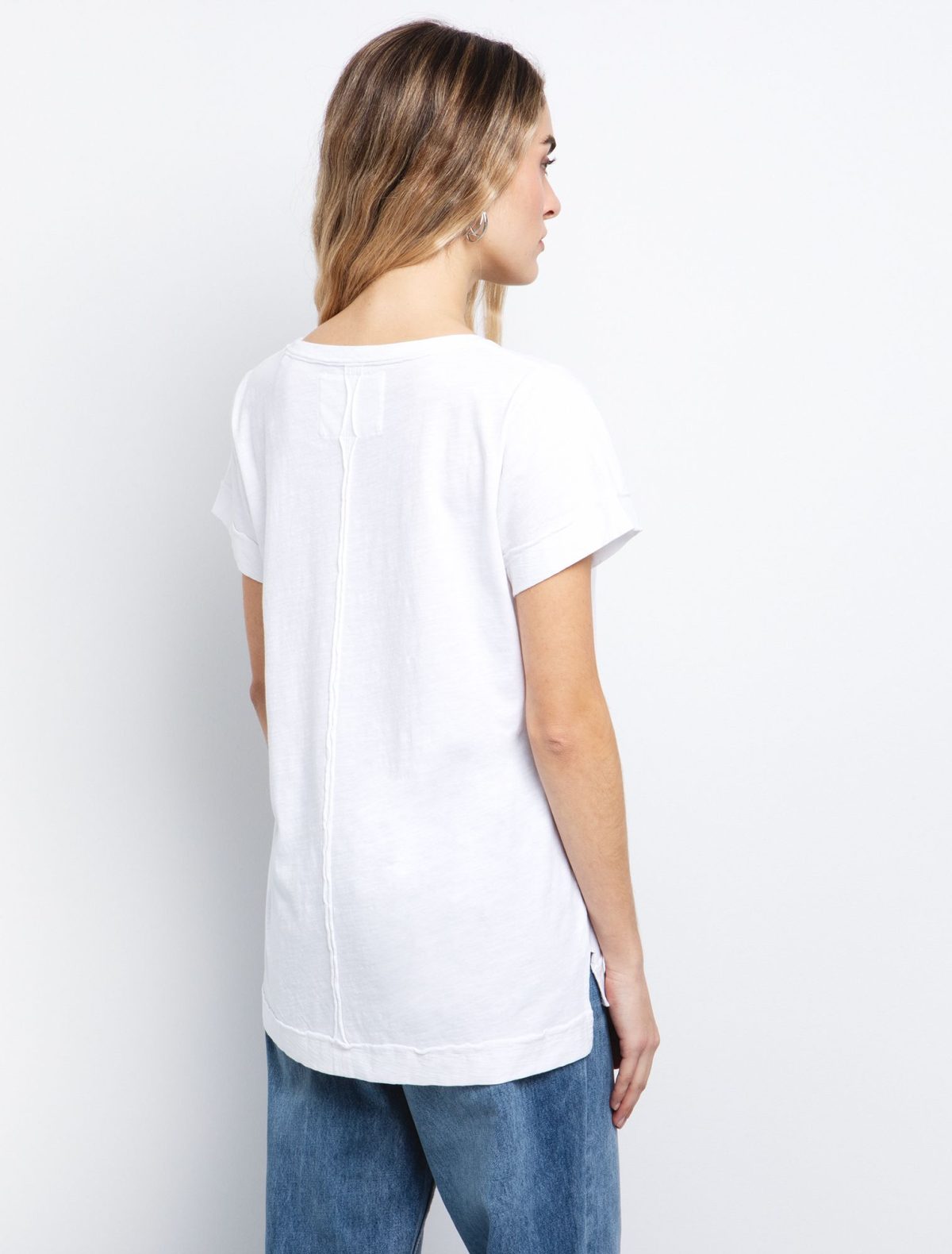 Toi&Moi T-shirt με ραφή στην πλάτη 80-6274-125-White/Λευκό
