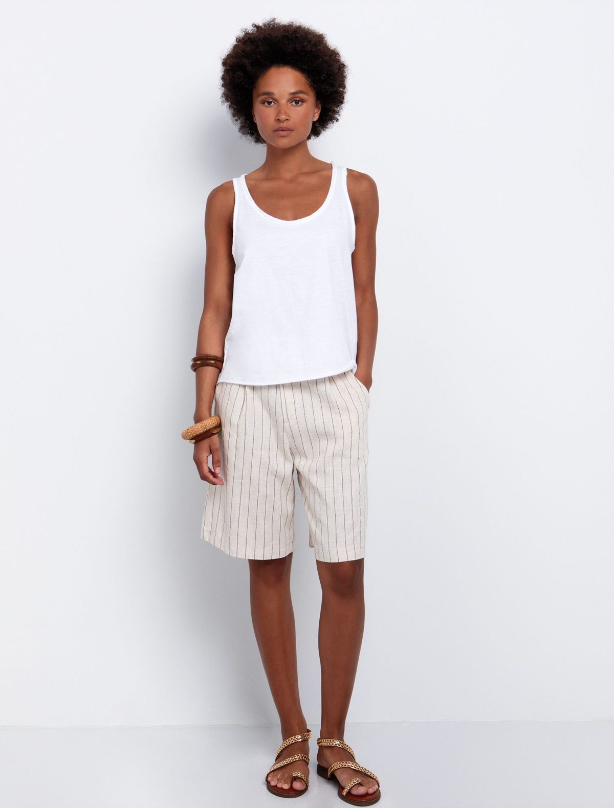 Toi&Moi Basic τοπ βαμβακερό 80-6276-125-White/Άσπρο