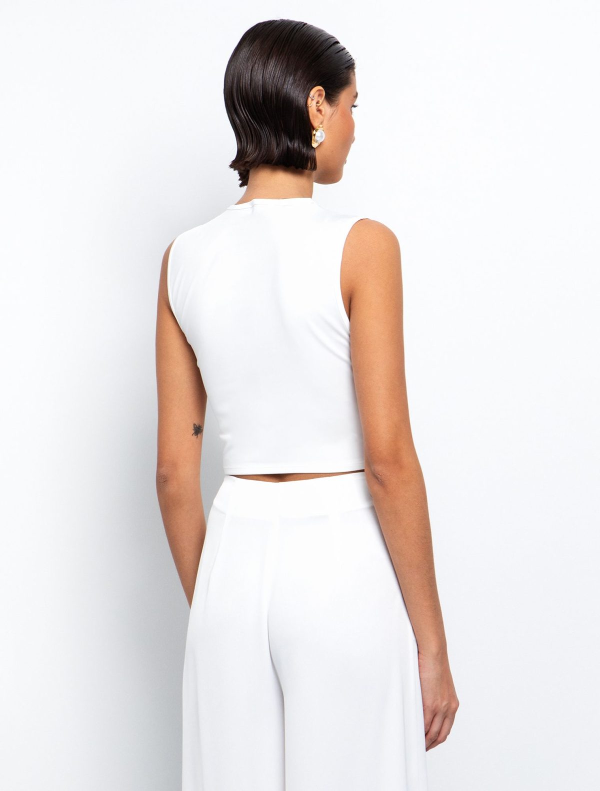 Toi&Moi Jersey tοp με αλυσίδα 80-6470-125-Off White/Υπόλευκο