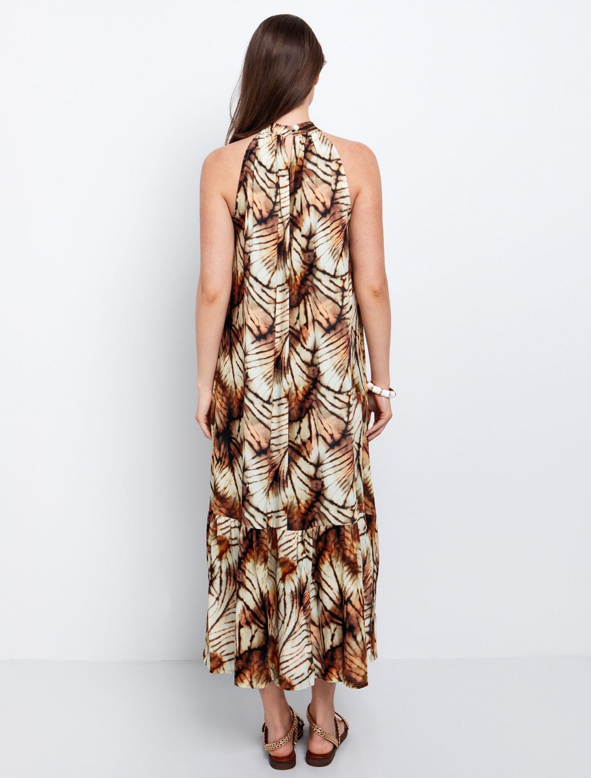 Toi&Moi Abstract φόρεμα σε ριχτή γραμμή 50-6570-125-Multicolour/Εμπριμέ