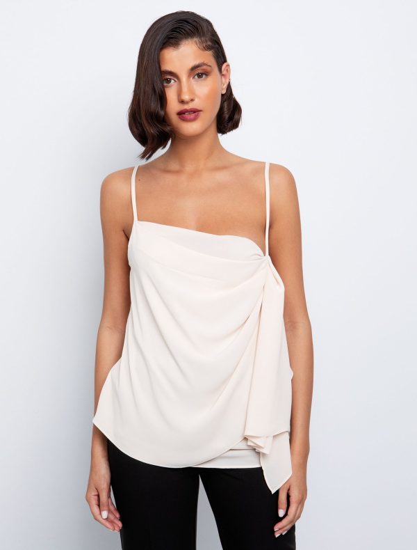 Τoi&Moi Mπλούζα με σχέδιο ύφανσης 30-5593-125-Peach/Ροδακινί