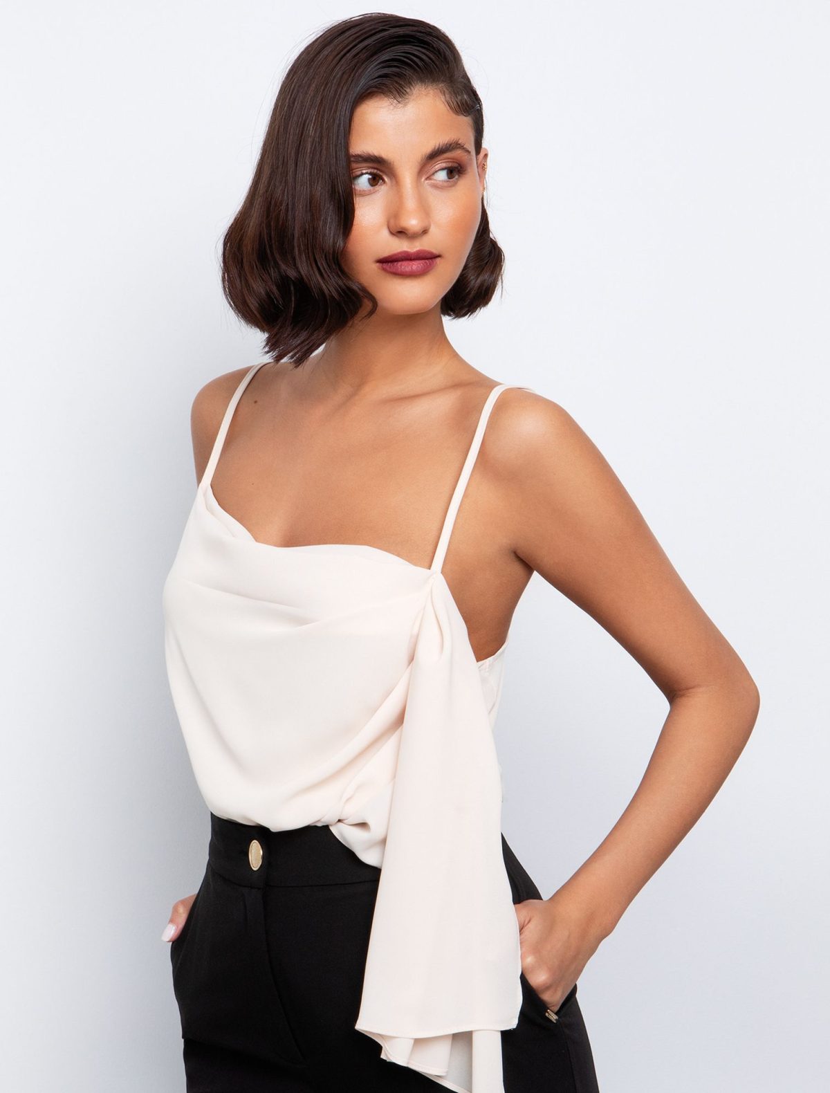 Toi&Moi Mπλούζα με σχέδιο ύφανσης 30-5593-125-Cream/Κρέμ