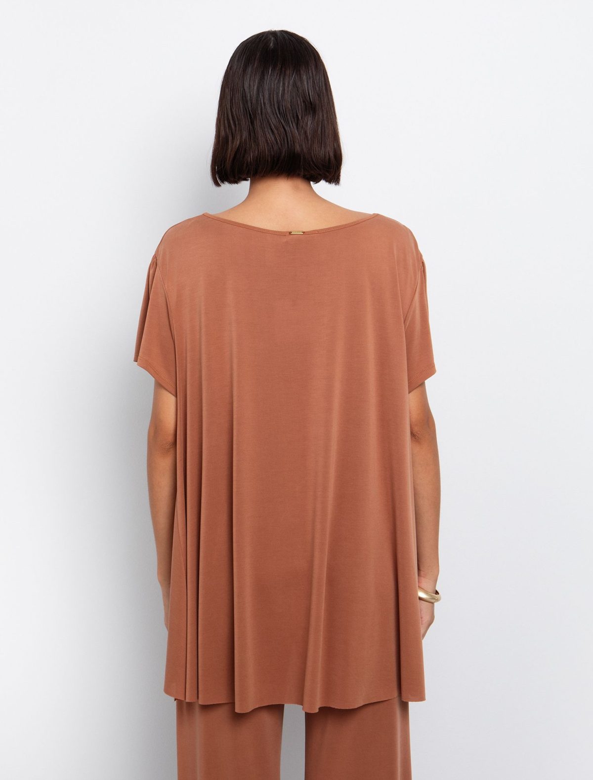 Toi&Moi Μπλούζα με μείγμα από modal 80-6535-125-Khaki/Χακί