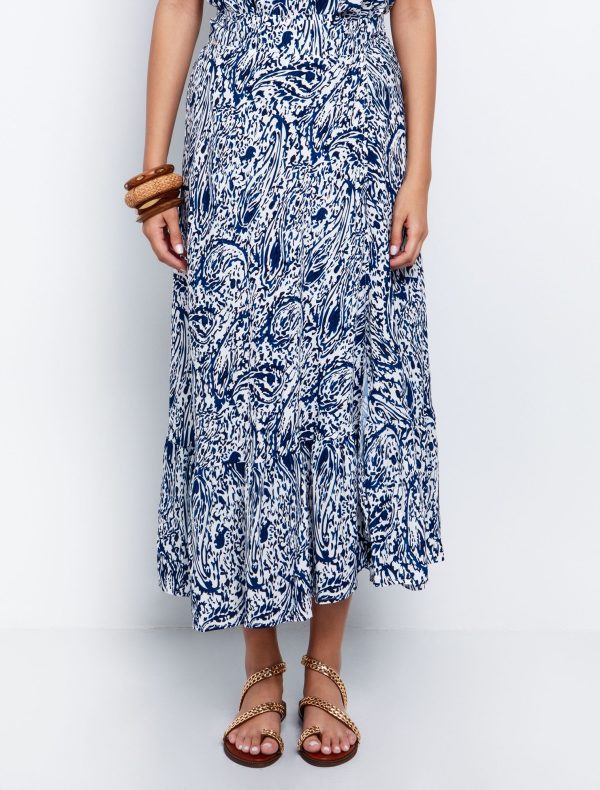 Toi&Moi Wrap εμπριμέ φούστα 10-3939-125-Multicolour/Εμπριμέ