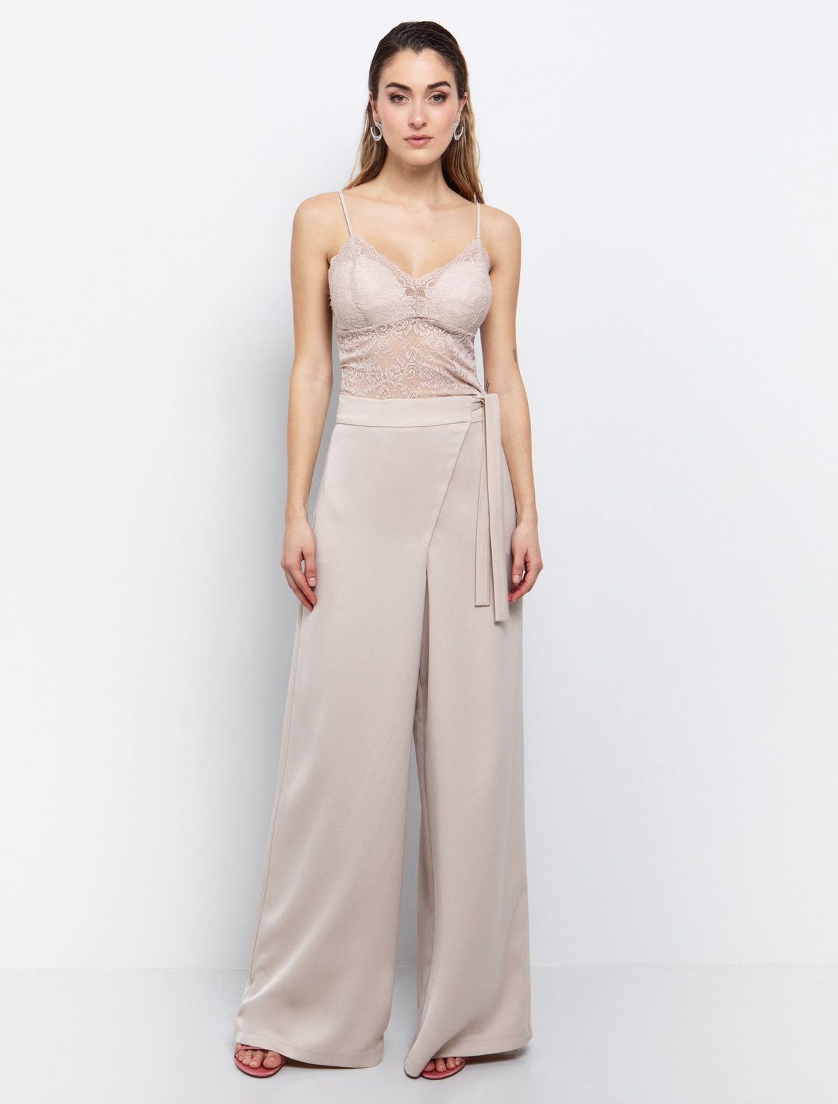 Toi&Moi Δαντέλα τοπ με cup 80-6567-125-Off White/Υπόλευκο