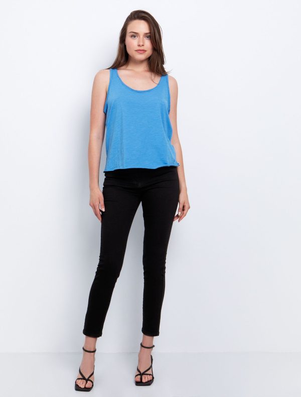 Toi&Moi Basic τοπ βαμβακερό 80-6276-125-Ciel/Σιέλ