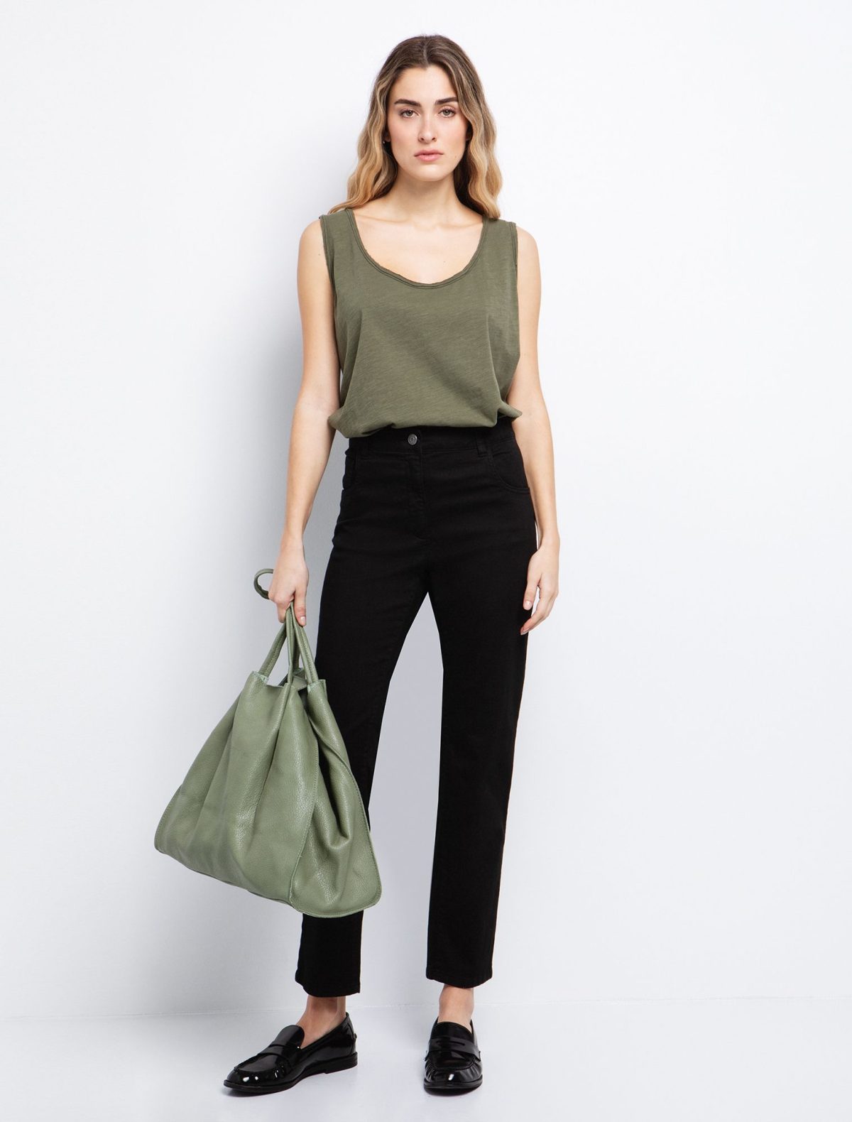 Toi&Moi Basic τοπ βαμβακερό 80-6276-125-White/Άσπρο