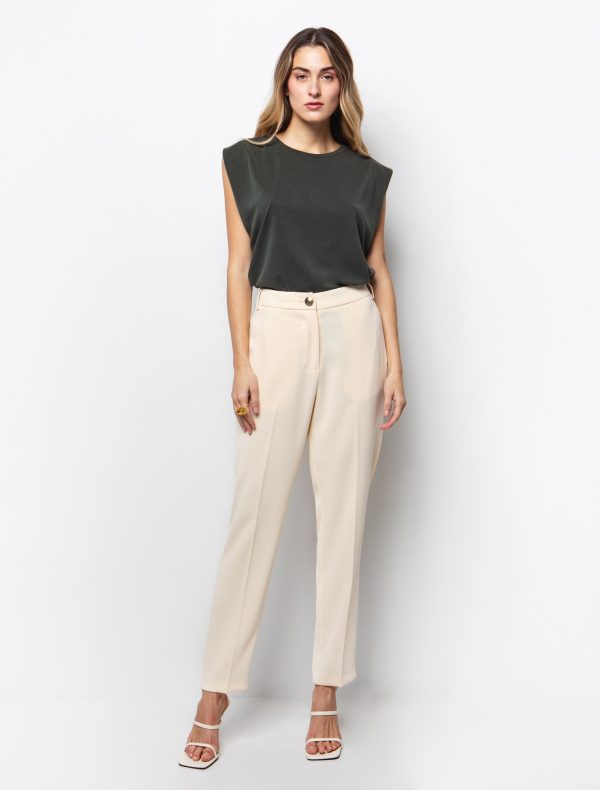 Toi&Moi Μπλούζα με μείγμα από modal 80-6438-125-Khaki/Χακί