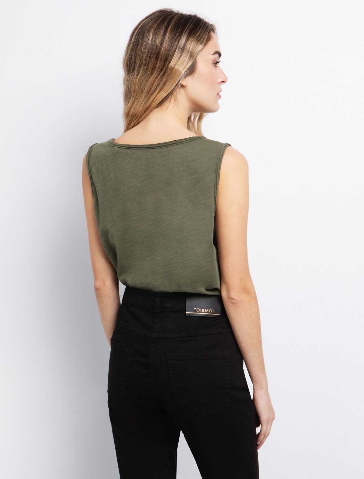 Toi&Moi Basic τοπ βαμβακερό 80-6276-125-White/Άσπρο