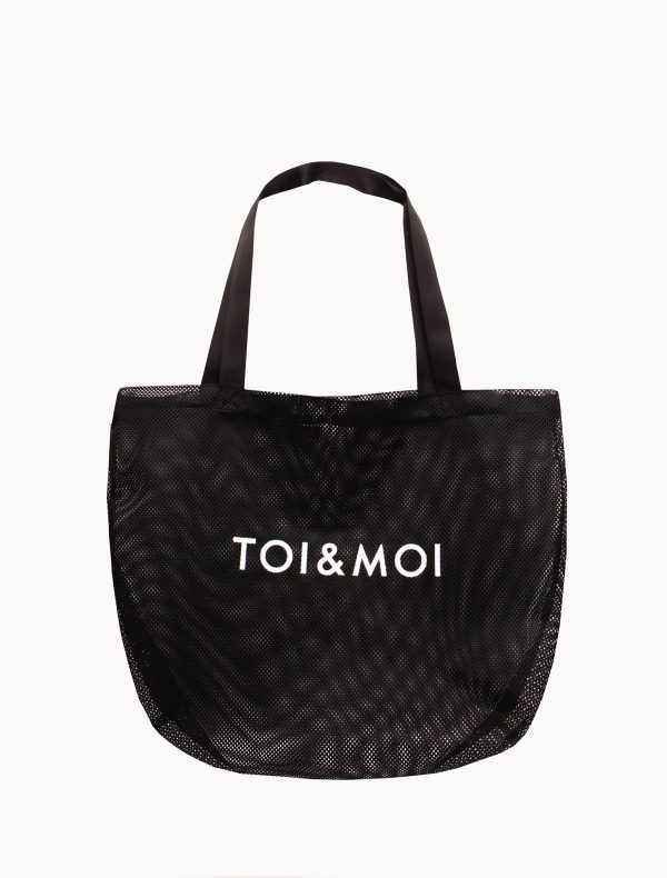 Toi&Moi Summer Shopper bag 90-0027-125-Black/Μαύρο