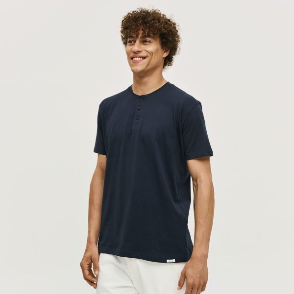 Brokers ΑΝΔΡΙΚΟ T-SHIRT BROKERS 25017-101-751-INDIGO/Ίντιγκο
