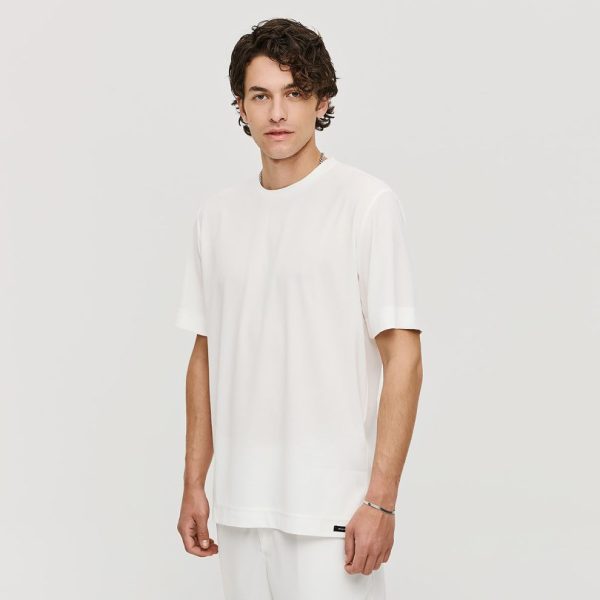 Brokers ΑΝΔΡΙΚΟ T-SHIRT BROKERS 25017-232-773-Ecru/Εκρού