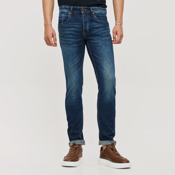Camaro ΑΝΔΡΙΚΟ ΠΑΝΤΕΛΟΝΙ JEAN 25023-453-365-BLUE/Μπλέ