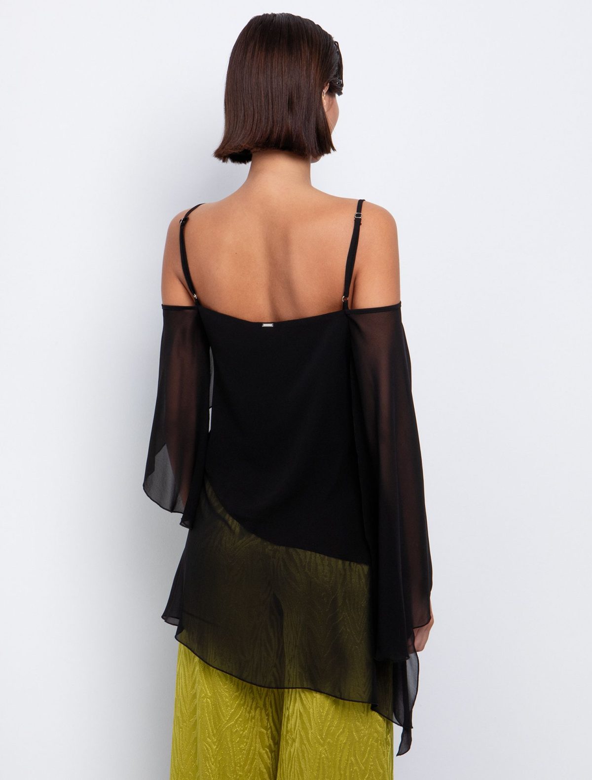 Toi&Moi Layered τοπ με ασυμμετρία 30-5590-125-Coral/Κοραλί