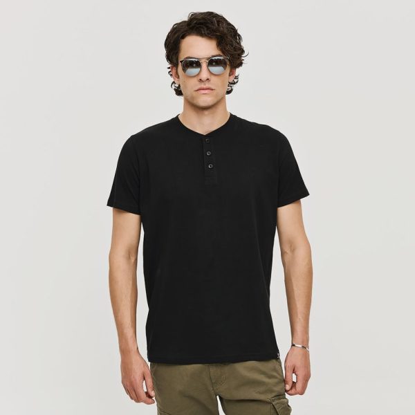 Brokers ΑΝΔΡΙΚΟ T-SHIRT BROKERS 25017-101-751-BLACK/Μαύρο