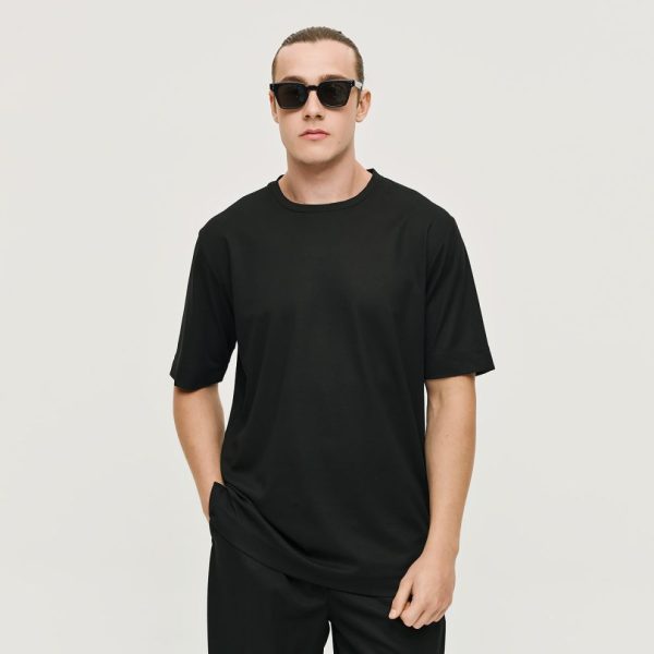 Brokers ΑΝΔΡΙΚΟ T-SHIRT BROKERS 25017-232-773-BLACK/Μαύρο