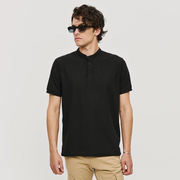 Brokers ΑΝΔΡΙΚΟ POLO BROKERS 25017-813-773-Black/Μαύρο