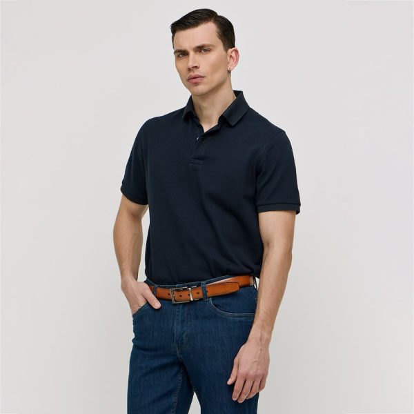 Sogo ΑΝΔΡΙΚΟ POLO SOGO 25037-887-733-MARINE/Μπλέ Μαρίν