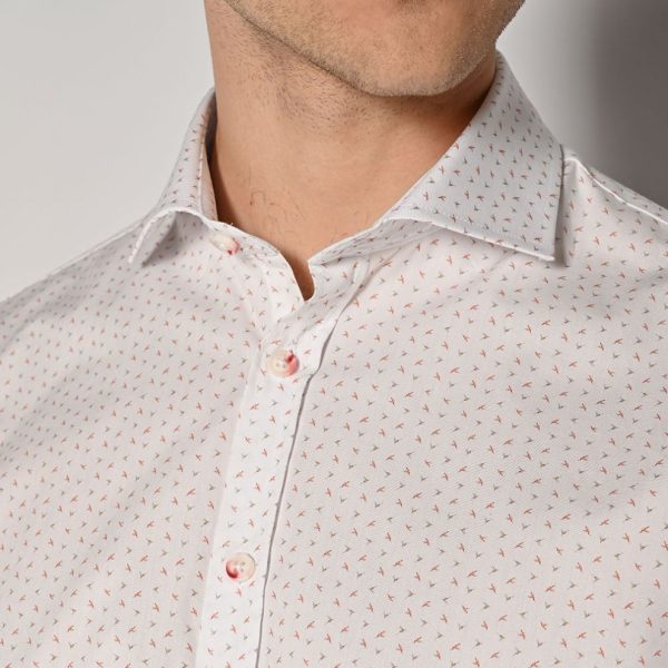 Sogo Πουκάμισο Ανδρικό Μπεζ Με Σχέδιο Regular Fit 24036-735-635-BEIGE/Μπέζ