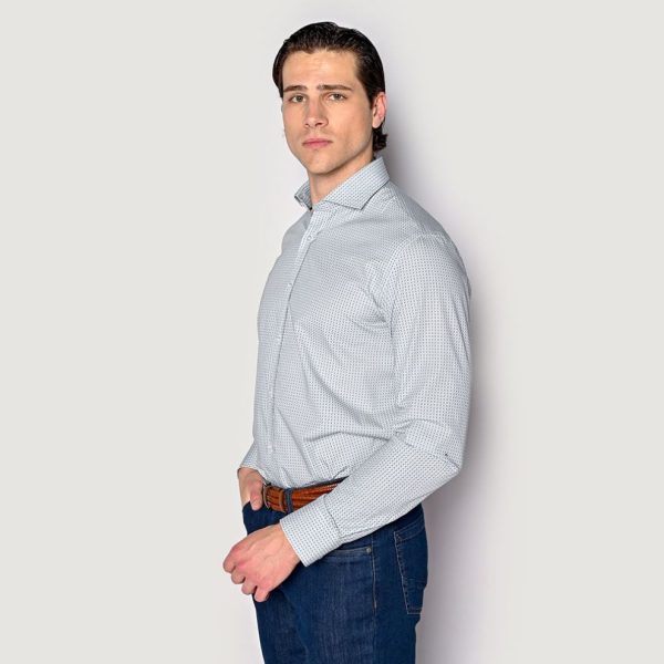 Sogo ΑΝΔΡΙΚΟ ΠΟΥΚΑΜΙΣΟ REGULAR Μ/Μ 24036-735-640-WHITE/Λευκό