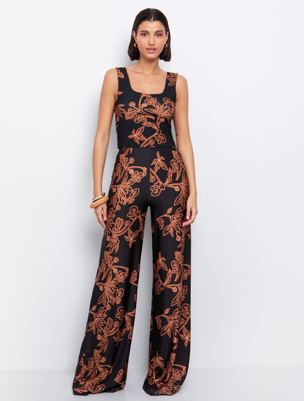 Toi&Moi Φλοράλ jersey τοπ 80-6546-125-Floral/Φλοράλ