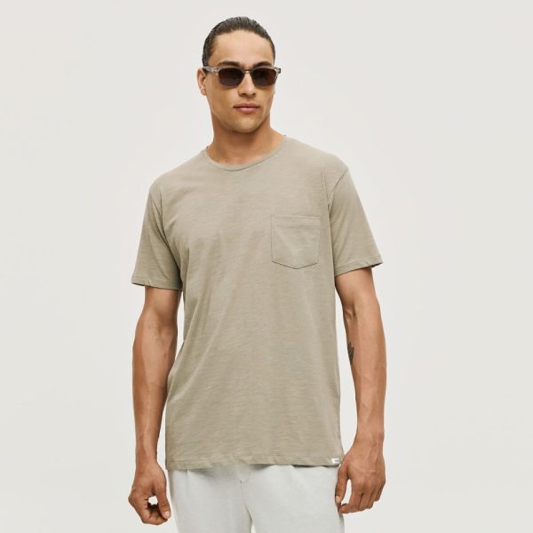 Brokers ΑΝΔΡΙΚΟ T-SHIRT BROKERS 23017-102-04-KHAKI/Χακί