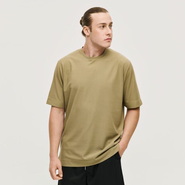 Brokers ΑΝΔΡΙΚΟ T-SHIRT BROKERS 25017-232-773-Khaki/Χακί