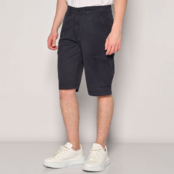 Brokers Cargo Βερμούδα Ανδρική Indigo Regular Fit 24015-502-452-INDIGO/Μπλέ Ίντιγκο