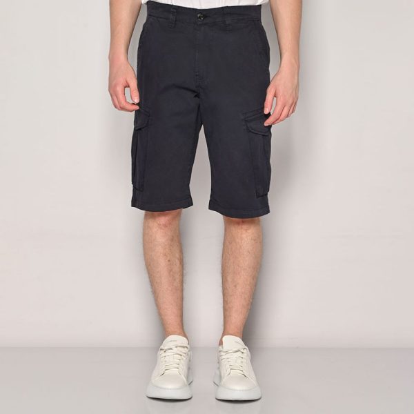 Brokers Cargo Βερμούδα Ανδρική Indigo Regular Fit 24015-502-452-INDIGO/Μπλέ Ίντιγκο
