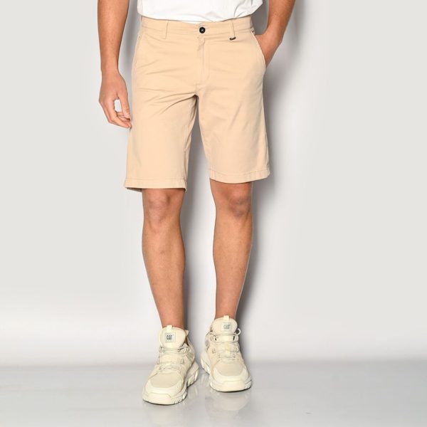 Brokers ΑΝΔΡΙΚΗ ΒΕΡΜΟΥΔΑ ΥΦΑΣΜΑΤΙΝΗ SLIM 23015-442-17-BEIGE/Μπέζ