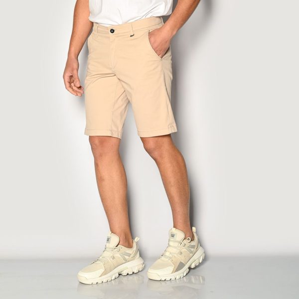 Brokers ΑΝΔΡΙΚΗ ΒΕΡΜΟΥΔΑ ΥΦΑΣΜΑΤΙΝΗ SLIM 23015-442-17-BEIGE/Μπέζ