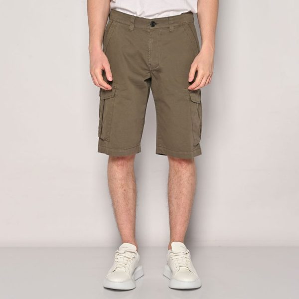 Brokers Cargo Βερμούδα Ανδρική Χακί Regular Fit 24015-502-452-KHAKI/Χακί