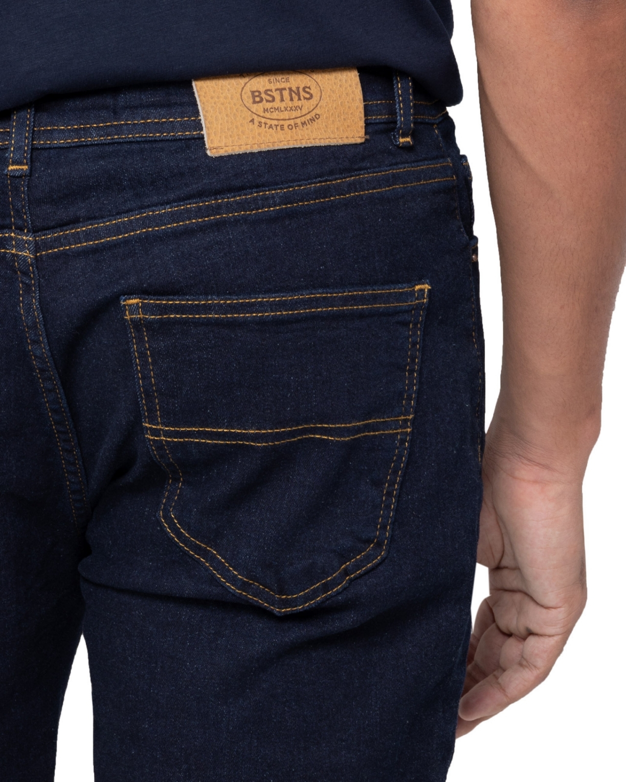 The Bostonians ΠΑΝΤΕΛΟΝΙ DENIM 5-POCKET REGULAR FIT-3CJ2501030-B166-DARK BLUE/MΠΛΕ The Bostonians ΠΑΝΤΕΛΟΝΙ DENIM 5-POCKET REGULAR FIT-3CJ2501030-B166-DARK BLUE/MΠΛΕ