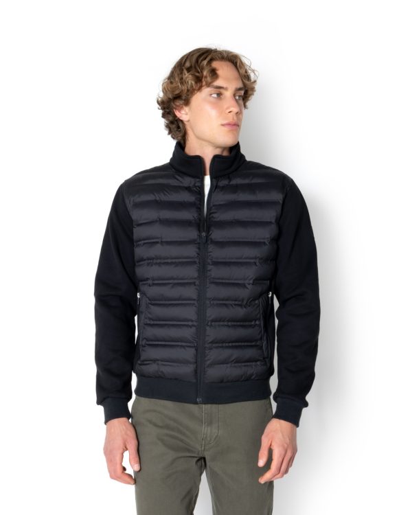 The Bostonians ΜΠΟΥΦΑΝ QUILTED HYBRID REGULAR FIT-3WR1144-B031-BLACK/ΜΑΥΡΟ