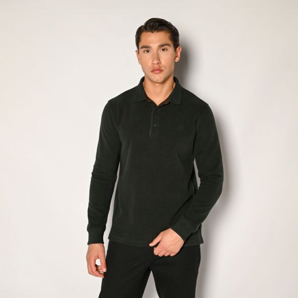 Sogo Πόλο Ανδρικό Black Regular Fit-24537-882-945-GREEN/ΚΥΠΑΡΙΣΣΙ