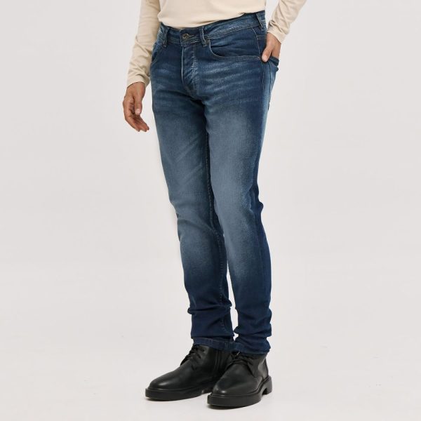 CAMARO ΑΝΔΡΙΚΟ ΠΑΝΤΕΛΟΝΙ JEAN-25523-453-365-BLUE/Μπλε