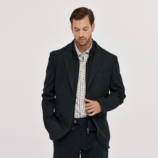 SOGO ΑΝΔΡΙΚΟ ΣΑΚΑΚΙ ΚΑΝΟΝΙΚΟ-25531-302-166 BLUE/Μπλε