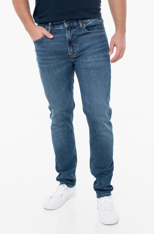 Calvin Klein Jeans SLIM TAPER SAHARA SAND JEAN-LV04RB758-Blue-Μπλέ