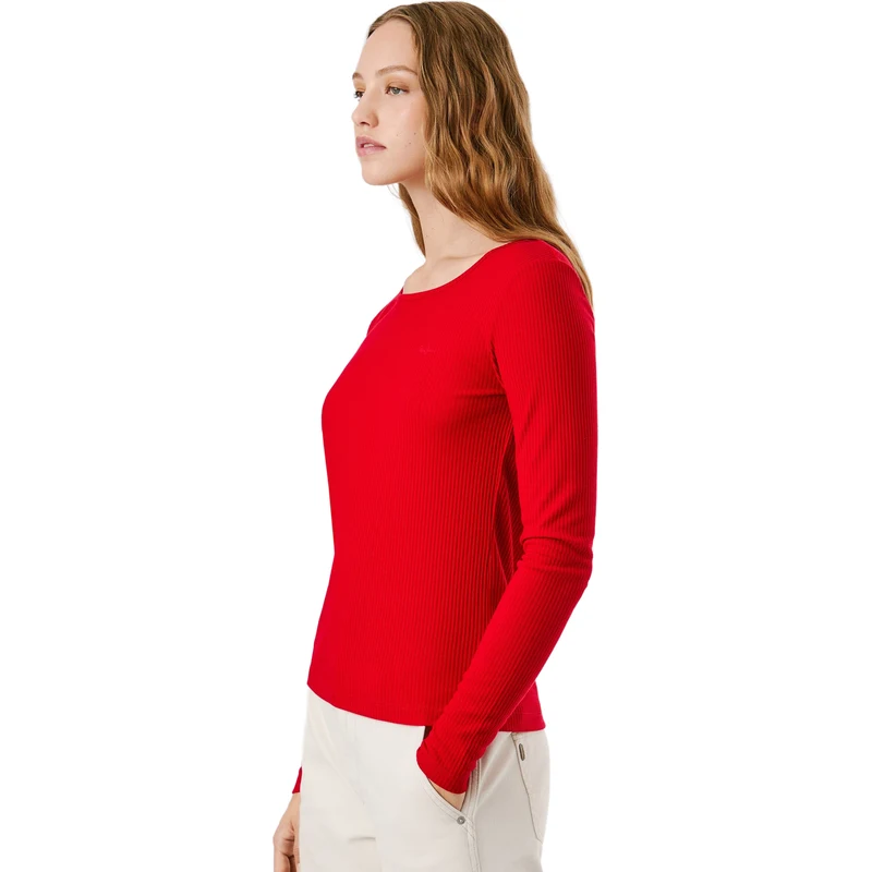 PEPE JEANS 'BATU' ΜΠΛΟΥΖΑ ΓΥΝΑΙΚΕΙΑ PL5000038-Red/Κόκκινο PEPE JEANS 'BATU' ΜΠΛΟΥΖΑ ΓΥΝΑΙΚΕΙΑ PL5000038-Red/Κόκκινο