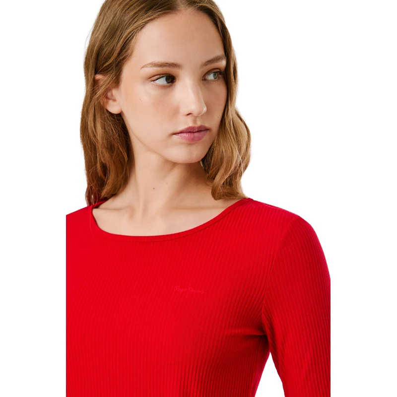 PEPE JEANS 'BATU' ΜΠΛΟΥΖΑ ΓΥΝΑΙΚΕΙΑ PL5000038-Red/Κόκκινο PEPE JEANS 'BATU' ΜΠΛΟΥΖΑ ΓΥΝΑΙΚΕΙΑ PL5000038-Red/Κόκκινο
